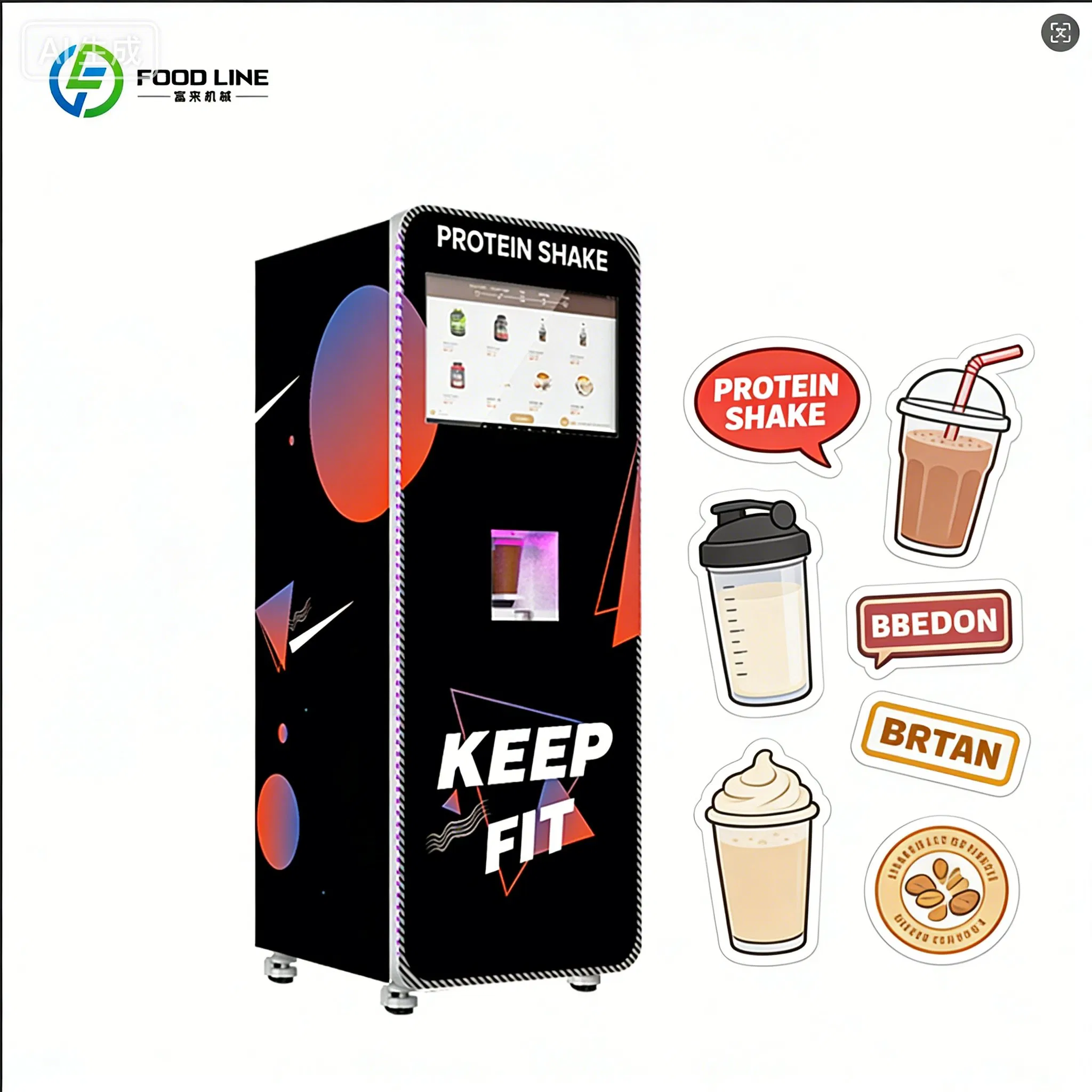 Nutritional Vending Machine Fu - Nutrition Fitness Equipment ulasan dan harga